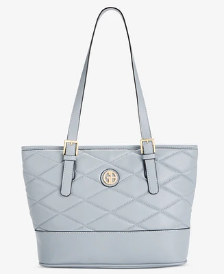 Giani Bernini Large Quilted Tulip Tote, Exclusively at Macy's