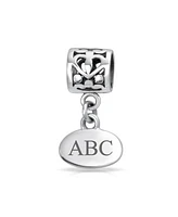 Bling Jewelry Graduate Dangle Charm Bead Sterling Silver for European Bracelet