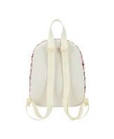 Disney Mickey Ears 11.5 Pink & White Checkered Mini Backpack