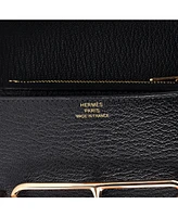 Pre-Owned HERMES Roulis Slim Wallet Chevre Mysore