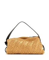 Pre-Owned Givenchy Large ID93 Bag Woven Raffia