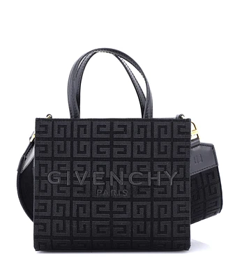 Pre-Owned Givenchy Mini G-Tote 4G Jacquard