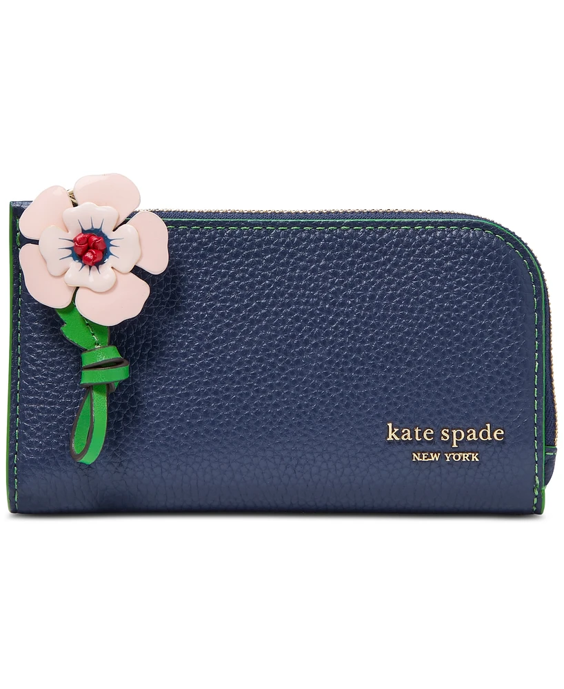 kate spade new york In the Garden Small Leather Slim Bifold Wallet