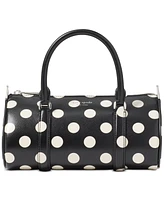 kate spade new york Spade Icon Small Leather Barrel Bag