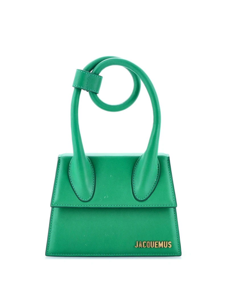 Pre-Owned Jacquemus Le Chiquito Noeud Bag Leather