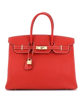 Pre-Owned HERMES Candy 35 Handbag Epsom