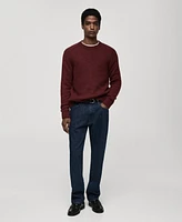 Mango Men's Slim-Fit Wool-Blend Knit Sweater