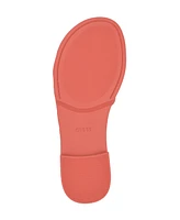 Guess Women's Elyho Logo Cutout Flat Jelly Sandals