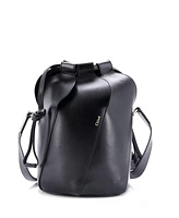 Pre-Owned Chloe Small Tulip Bucket Bag Leather