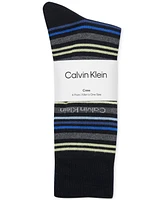 Calvin Klein Men's Dress Crew Socks, 4-pack