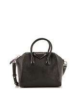 Pre-Owned Givenchy Mini Antigona Bag Leather