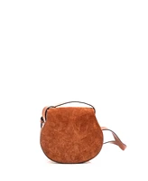 Pre-Owned Chloe Small Marcie Crossbody Bag Suede