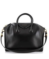 Pre-Owned Givenchy Medium Antigona Bag Glazed Leather