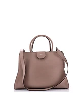 Pre-Owned Givenchy Medium Obsedia Satchel Leather