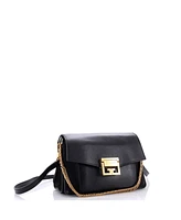 Pre-Owned Givenchy Small GV3 Flap Bag Leather