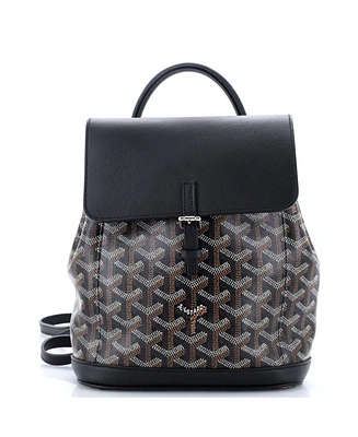 Pre-Owned Goyard Mini Alpin Backpack Coated Canvas