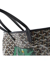 Pre-Owned Goyard Pm Saint Louis Tote Printed Coated Canvas