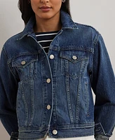 Lauren Ralph Petite Denim Trucker Jacket