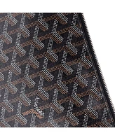 Pre-Owned Goyard Mm Senat Zip Pouch Coated Canvas