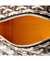 Pre-Owned Goyard 25 Boeing Trousse de Toilette Pouch Coated Canvas