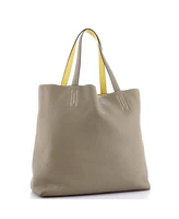 Pre-Owned HERMES 45 Double Sens Tote Clemence