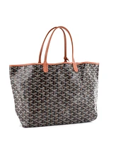 Pre-Owned Goyard Pm Saint Louis Tote Coated Canvas