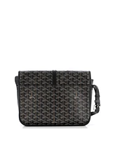 Pre-Owned Goyard Mm Belvedere Ii Messenger Bag Coated Canvas