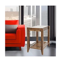 Beacon Street Modern Essential Solid Wood Chairside End Table