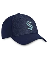 Fanatics Men's Deep Sea Blue Seattle Kraken Authentic Pro Rink Flex Hat