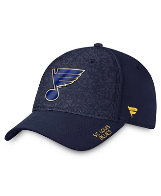 Fanatics Men's Navy St. Louis Blues Authentic Pro Rink Flex Hat