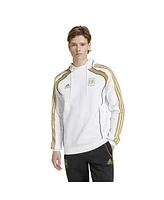 Adidas Men's White Lafc 2025 Travel Pullover Hoodie