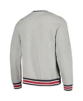 New Era Men's Heather Gray St. Louis Cardinals Throwback Classic Pullover Sweatshirt