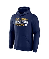 Fanatics Men's Navy Notre Dame Fighting Irish Play Like A Champion Today Pullover Hoodie