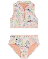 Roxy Big Girls North Shore Two-Piece Swimsuit Set