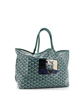 Pre-Owned Goyard Gm Saint Louis Tote Printed Coated Canvas