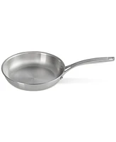 Le Creuset Essential Stainless Steel Shallow Round Frying Pan, 9.5"