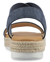 Journee Collection Women's Caroline Strappy Espadrille Sandals