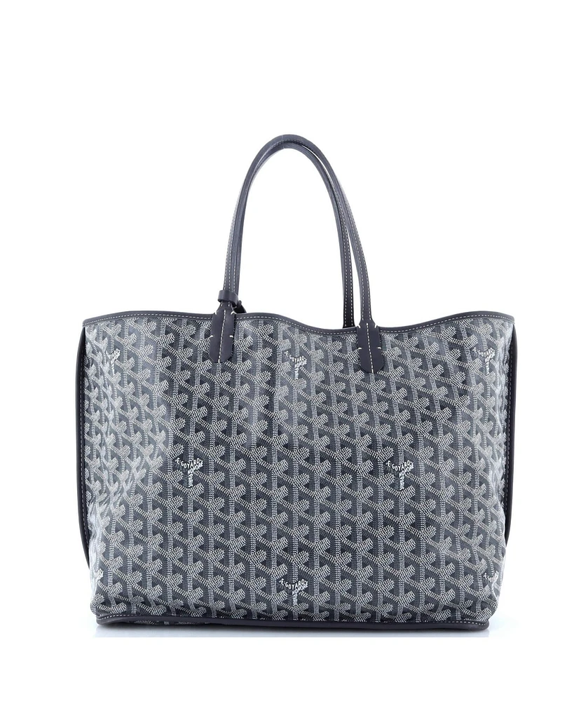 Pre-Owned Goyard Pm Saint Louis Tote Coated Canvas