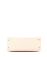 Pre-Owned HERMES Kelly 28 Handbag Verso Epsom with Palladium Hardware - Verso