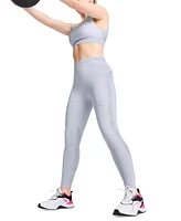 Puma Women's Lace Mesh Logo High-Waist 7/8 Leggings
