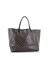 Pre-Owned Goyard Gm Saint Louis Tote Coated Canvas
