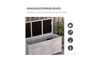 Garden Storage Cabinet – Durable Outdoor Organizer for Tools, Supplies, and Equipment