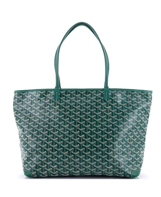 Pre-Owned Goyard Mm Artois Tote Coated Canvas