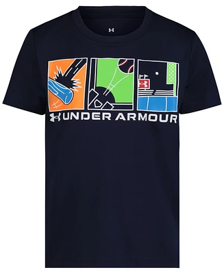 Under Armour Toddler & Little Boys Baseball Comic Graphic T-Shirt