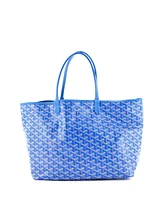 Pre-Owned Goyard Pm Saint Louis Tote Coated Canvas