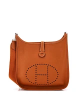 Pre-Owned HERMES Pm Evelyne Bag Gen Iii Clemence