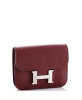 Pre-Owned HERMES Constance Slim Wallet Evercolor