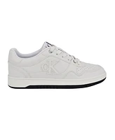 Calvin Klein Women's Henlea Logo Lace-Up Casual Sneakers