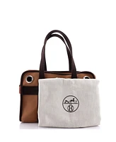 Pre-Owned HERMES Small Pet Dog Carrier Toile