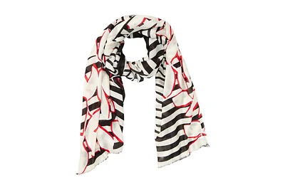 Olsen Multi Pattern Scarf